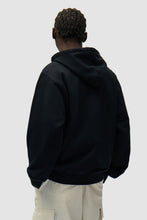 Laden Sie das Bild in den Galerie-Viewer, Arte Antwerp - Circle Logo Zip Hoodie - Black Sweatshirts Arte Antwerp