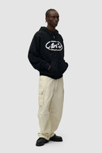 Laden Sie das Bild in den Galerie-Viewer, Arte Antwerp - Circle Logo Zip Hoodie - Black Sweatshirts Arte Antwerp