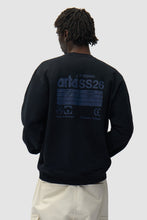 Laden Sie das Bild in den Galerie-Viewer, Arte Antwerp - Back SS26 Crewneck - Black Sweatshirts Arte Antwerp