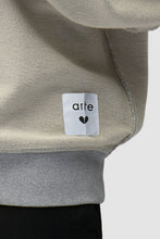 Laden Sie das Bild in den Galerie-Viewer, Arte Antwerp - Reversible label Crewneck - Grey Pullover Arte Antwerp