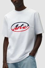 Laden Sie das Bild in den Galerie-Viewer, Arte Antwerp -Circle Logo Cut T-shirt - White T-Shirts Arte Antwerp