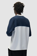 Laden Sie das Bild in den Galerie-Viewer, Arte Antwerp - Circle Logo Longsleeve - White/Navy Longsleeves Arte Antwerp