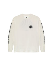 Laden Sie das Bild in den Galerie-Viewer, New Amsterdam - Knitted Logo Longsleeve - Ecru Longsleeves New Amsterdam