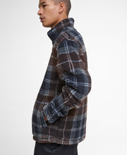 Laden Sie das Bild in den Galerie-Viewer, Barbour - Tartan Sherpa Fleecejacke - Midnight Oak Tartan Jacken Barbour