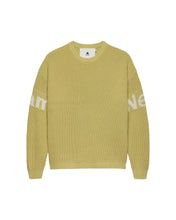 Laden Sie das Bild in den Galerie-Viewer, New Amsterdam - Logo Crew Knit - Apple Green Sweatshirts New Amsterdam