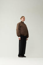 Laden Sie das Bild in den Galerie-Viewer, New Amsterdam - REVERSIBLE BOMBER JACKET BROWN Jacken New Amsterdam