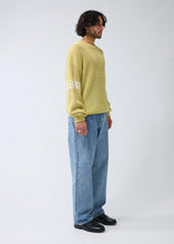 Laden Sie das Bild in den Galerie-Viewer, New Amsterdam - Logo Crew Knit - Apple Green Sweatshirts New Amsterdam