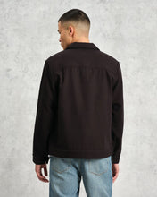 Laden Sie das Bild in den Galerie-Viewer, Wax London - Coleman Weave Cotton Jacket - Black Jacken Wax London