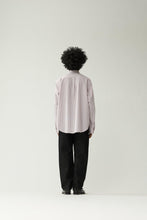 Laden Sie das Bild in den Galerie-Viewer, New Amsterdam - BEACH SHIRT BEACH SHIRT WHITE / Red Stripe Hemden New Amsterdam