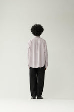 Laden Sie das Bild in den Galerie-Viewer, New Amsterdam - BEACH SHIRT BEACH SHIRT WHITE / Red Stripe