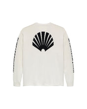 Laden Sie das Bild in den Galerie-Viewer, New Amsterdam - Knitted Logo Longsleeve - Ecru Longsleeves New Amsterdam