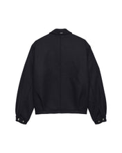 Laden Sie das Bild in den Galerie-Viewer, New Amsterdam - WOOL COACH JACKET BLACK