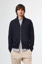 Laden Sie das Bild in den Galerie-Viewer, NN07 - Danny Full Zip Pullover - Black Sweatshirts NN07