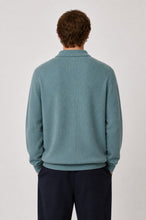 Laden Sie das Bild in den Galerie-Viewer, Samsøe Samsøe - SAISAKS HZ POLO - Stormy Sea Pullover Samsøe Samsøe