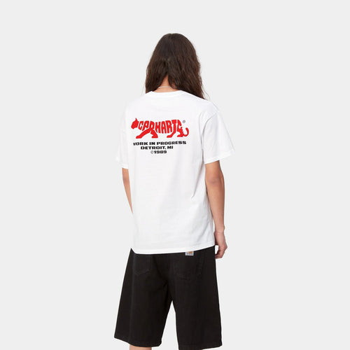 Carhartt WIP - SS/S Rocky T-Shirt - White T-Shirts Carhartt WIP