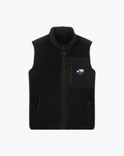 Laden Sie das Bild in den Galerie-Viewer, Wemoto - Sherpa Fleece Vest - Black Jacken Wemoto