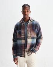 Laden Sie das Bild in den Galerie-Viewer, Wax London - Whiting Overshirt - Blue/Multicolour Hemden Wax London