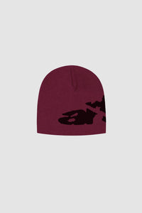 Arte Antwerp - Ripped Arte Side Beanie - Bordeaux Accessoires Arte Antwerp