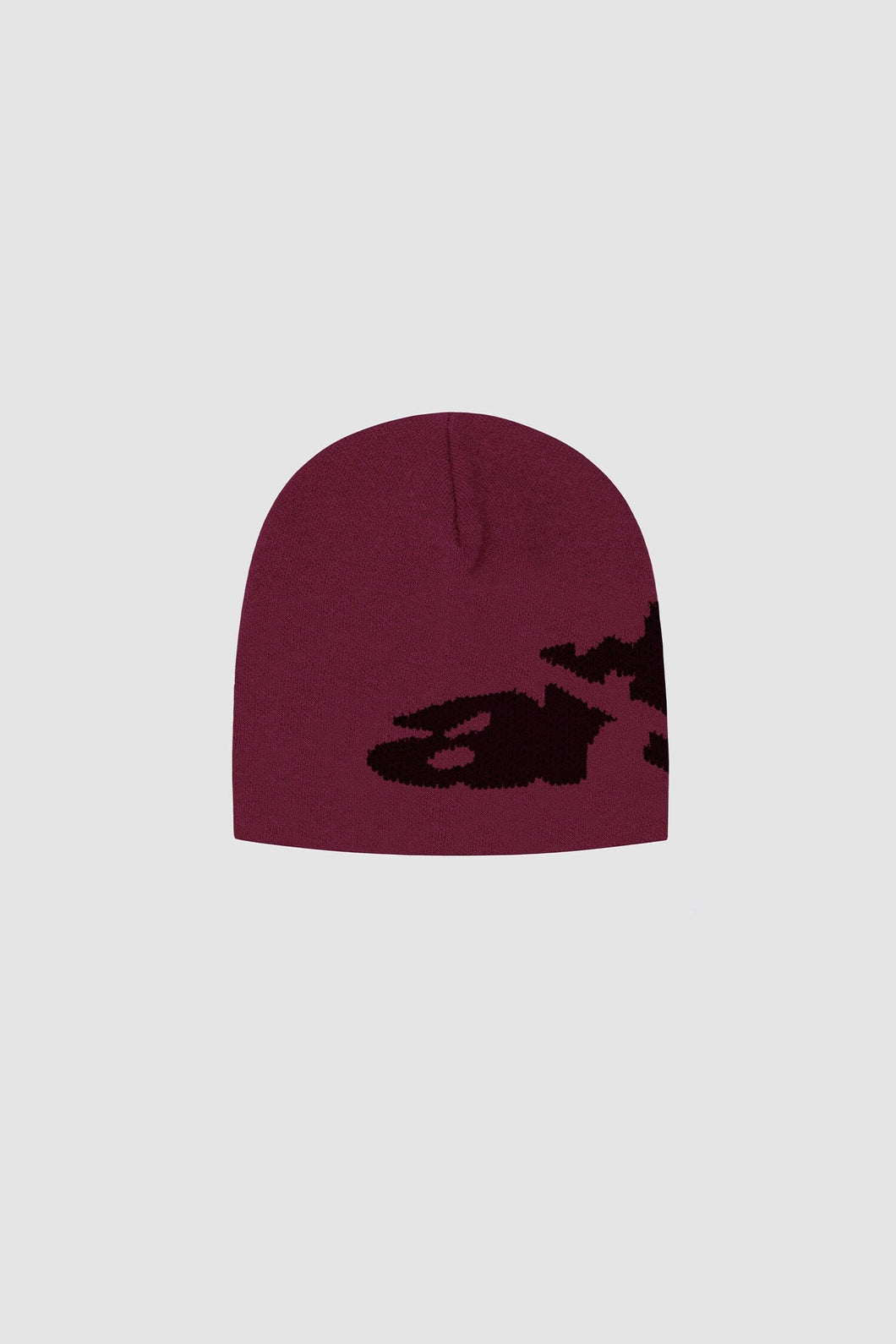 Arte Antwerp - Ripped Arte Side Beanie - Bordeaux Accessoires Arte Antwerp