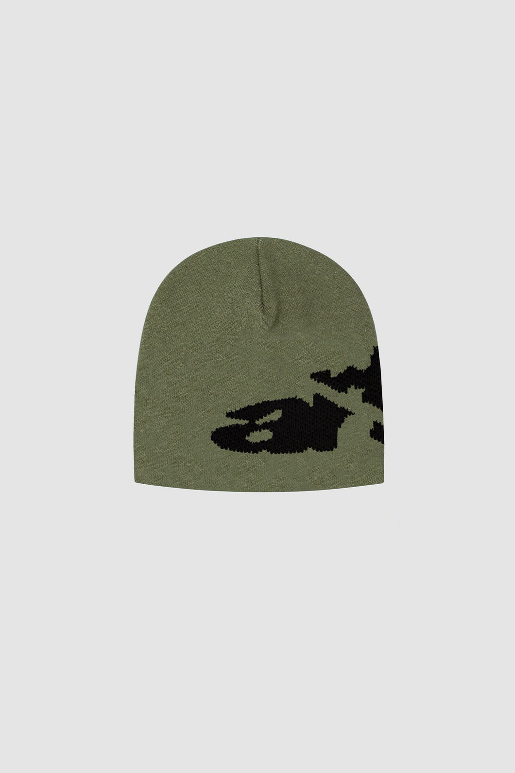 Arte Antwerp - Ripped Arte Side Beanie - Green Accessoires Arte Antwerp