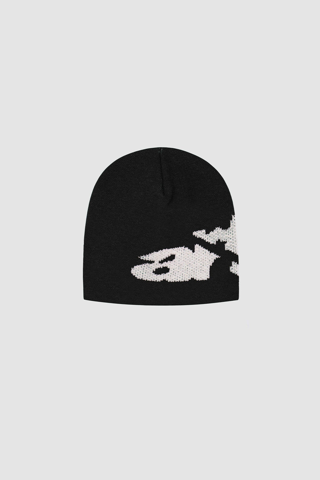 Arte Antwerp - Ripped Arte Side Beanie - Black Accessoires Arte Antwerp