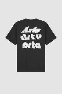 Arte Antwerp - Multi Arte Print T-Shirt - Black T-Shirts Arte Antwerp