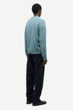 Laden Sie das Bild in den Galerie-Viewer, Samsøe Samsøe - ISAK KNIT SWEATER - Stormy Sea Pullover Samsøe Samsøe
