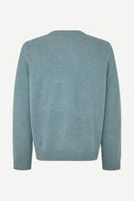 Laden Sie das Bild in den Galerie-Viewer, Samsøe Samsøe - ISAK KNIT SWEATER - Stormy Sea Pullover Samsøe Samsøe
