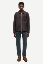 Laden Sie das Bild in den Galerie-Viewer, Samsøe Samsøe - Hannes Full Zip - Turkish Coffee Pullover Samsøe Samsøe
