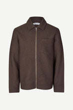 Laden Sie das Bild in den Galerie-Viewer, Samsøe Samsøe - Hannes Full Zip - Turkish Coffee Pullover Samsøe Samsøe
