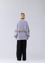 Laden Sie das Bild in den Galerie-Viewer, New Amsterdam - Name Crew Knit - Sea Fog Pullover New Amsterdam
