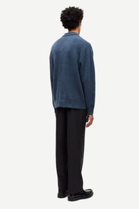 Samsøe Samsøe - Sanino Polo - Midnight Navy Pullover Samsøe Samsøe