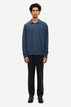 Laden Sie das Bild in den Galerie-Viewer, Samsøe Samsøe - Sanino Polo - Midnight Navy Pullover Samsøe Samsøe
