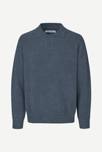 Laden Sie das Bild in den Galerie-Viewer, Samsøe Samsøe - Sanino Polo - Midnight Navy Pullover Samsøe Samsøe
