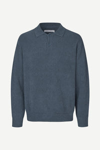 Samsøe Samsøe - Sanino Polo - Midnight Navy Pullover Samsøe Samsøe