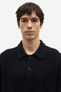 Samsøe Samsøe - Sanino Polo - Black Pullover Samsøe Samsøe