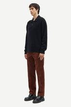 Laden Sie das Bild in den Galerie-Viewer, Samsøe Samsøe - Sanino Polo - Black Pullover Samsøe Samsøe
