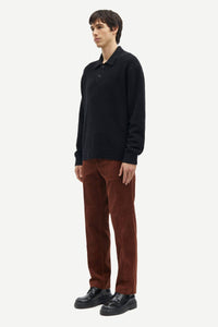 Samsøe Samsøe - Sanino Polo - Black Pullover Samsøe Samsøe