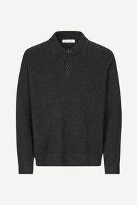 Samsøe Samsøe - Sanino Polo - Black Pullover Samsøe Samsøe