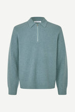 Laden Sie das Bild in den Galerie-Viewer, Samsøe Samsøe - SAISAKS HZ POLO - Stormy Sea Pullover Samsøe Samsøe
