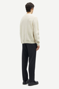 Samsøe Samsøe - Saisaks Sweater 15010 - Clear Cream Pullover Samsøe Samsøe