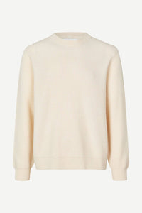 Samsøe Samsøe - Saisaks Sweater 15010 - Clear Cream Pullover Samsøe Samsøe