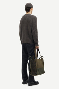 Samsøe Samsøe - Sakoji V-Neck 15329 - Volcanic Ash Pullover Samsøe Samsøe