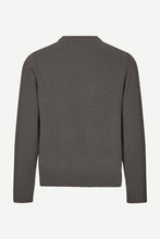 Laden Sie das Bild in den Galerie-Viewer, Samsøe Samsøe - Sylli Crew Neck 132 - Volcanic Ash Pullover Samsøe Samsøe
