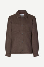 Laden Sie das Bild in den Galerie-Viewer, Samsøe Samsøe - Pally Shirt Jacket 1416 - Chocolate Torte Jacken Samsøe Samsøe

