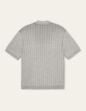 Laden Sie das Bild in den Galerie-Viewer, Les Deux - Evan Knitted Shirt - Regular fit - Grey melange Hemden Les Deux
