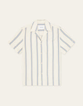Laden Sie das Bild in den Galerie-Viewer, Les Deux - Lawson Stripe SS Shirt - Eggnog White Hemden Les Deux
