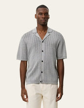 Laden Sie das Bild in den Galerie-Viewer, Les Deux - Evan Knitted Shirt - Regular fit - Grey melange Hemden Les Deux
