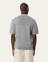 Laden Sie das Bild in den Galerie-Viewer, Les Deux - Evan Knitted Shirt - Regular fit - Grey melange Hemden Les Deux
