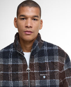 Barbour - Tartan Sherpa Fleecejacke - Midnight Oak Tartan Jacken Barbour
